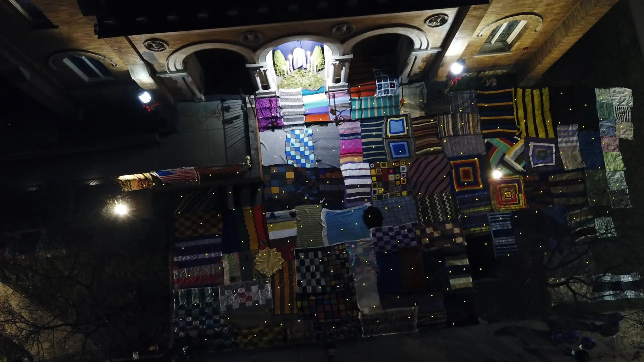 homeless memorial blanket project event 02